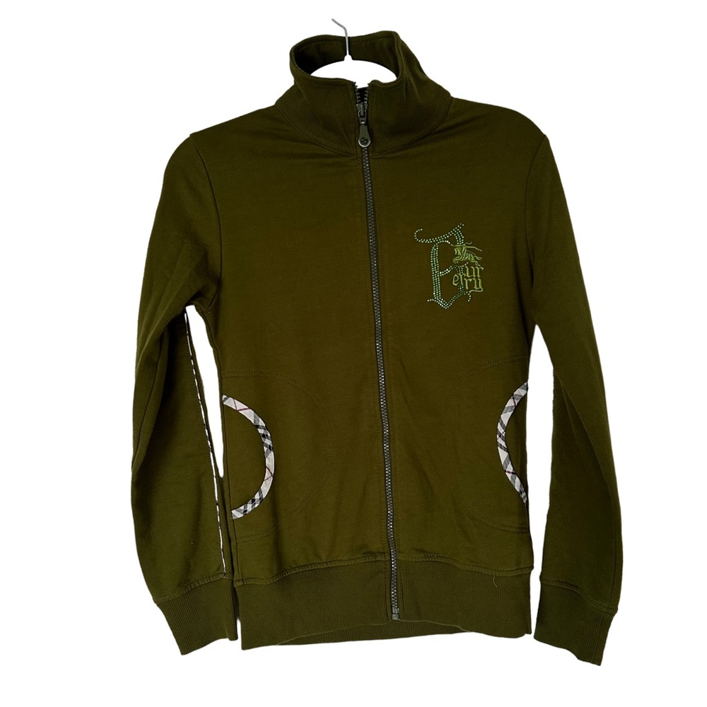 Y2K Women’s Embellishment-Logo Zipped Track‎ Jacket Size M
